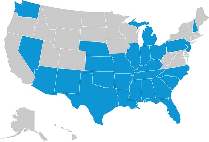 Ambetter coverage map