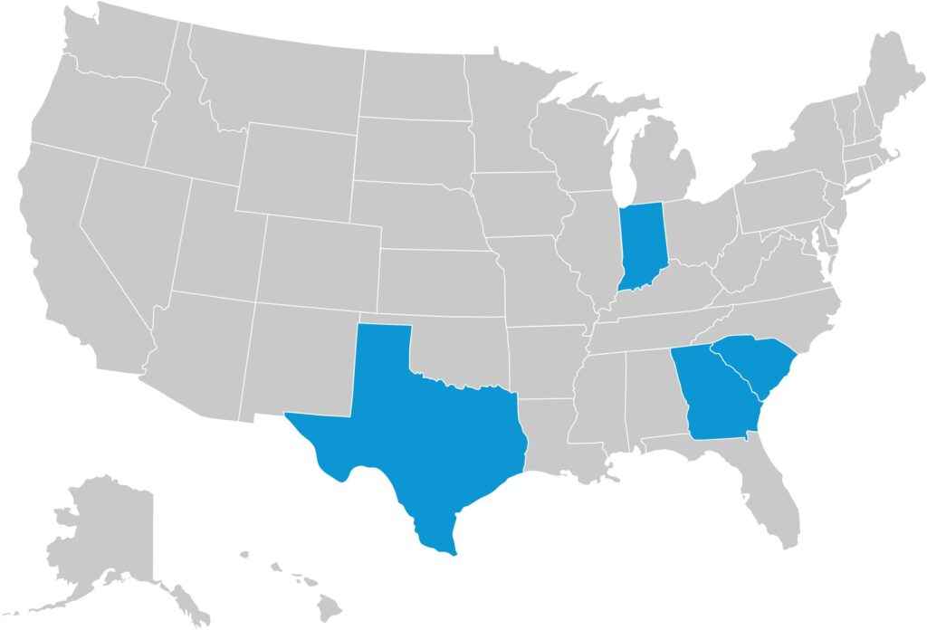 Cigna ACA coverage map