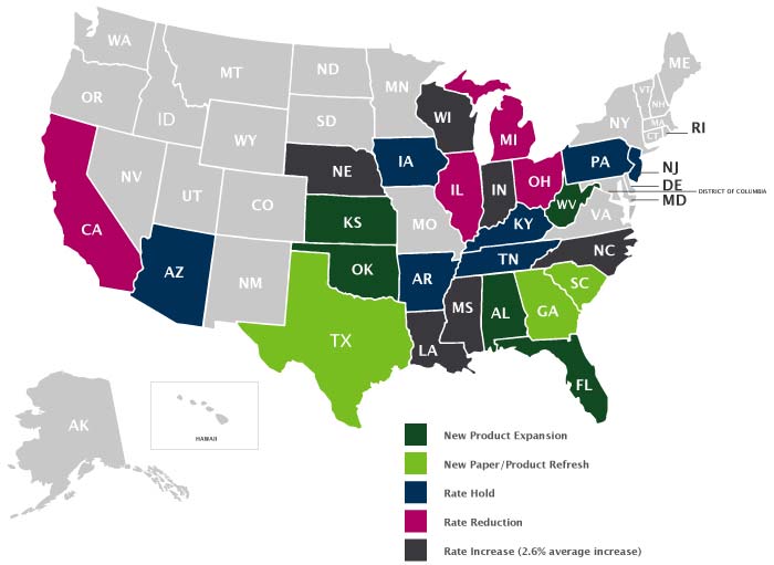 Humana Achieve Enhancements Availability map